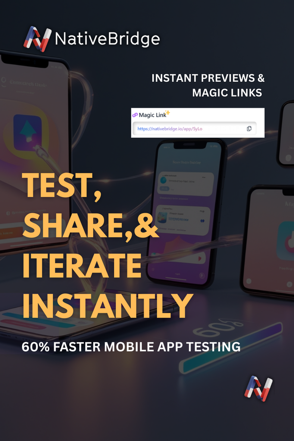 Instant Previews & Magic Links: Cut Mobile App Testing & Feature Review Time by 60%
